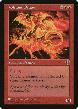 Volcanic Dragon [Mirage] | Magic Magpie