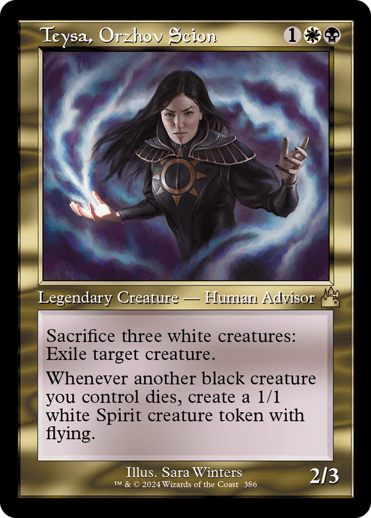 Teysa, Orzhov Scion (Retro Frame) [Ravnica Remastered] | Magic Magpie