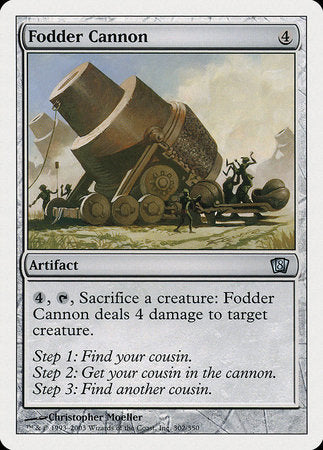 Fodder Cannon [Eighth Edition] | Magic Magpie