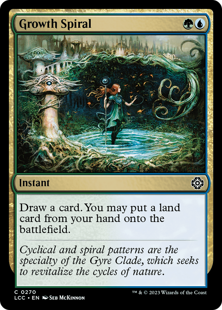 Growth Spiral [The Lost Caverns of Ixalan Commander] | Magic Magpie