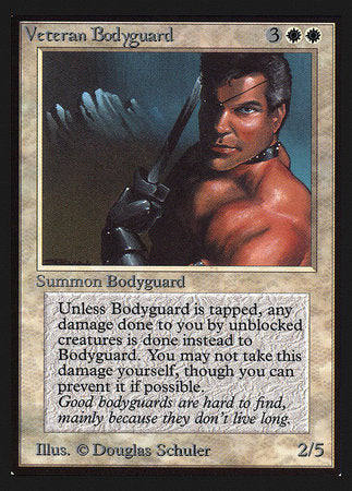 Veteran Bodyguard (IE) [Intl. Collectors’ Edition] | Magic Magpie