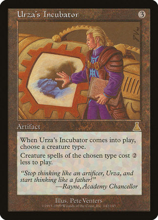 Urza's Incubator [Urza's Destiny] | Magic Magpie