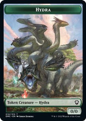 Snake // Hydra Double-sided Token [Dominaria United Commander Tokens] | Magic Magpie