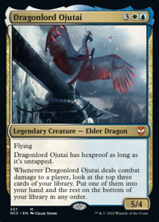 Dragonlord Ojutai [Streets of New Capenna Commander] | Magic Magpie