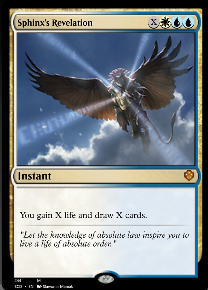 Sphinx's Revelation [Starter Commander Decks] | Magic Magpie