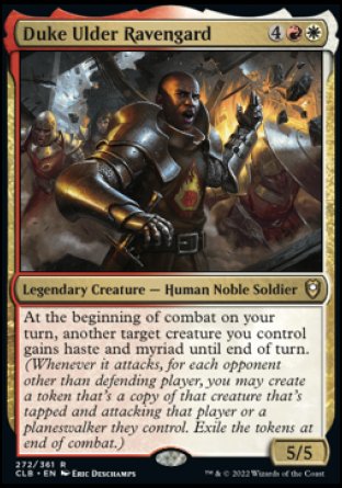 Duke Ulder Ravengard [Commander Legends: Battle for Baldur's Gate] | Magic Magpie