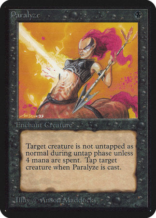 Paralyze [Limited Edition Alpha] | Magic Magpie