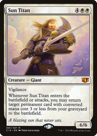 Sun Titan [Commander 2014] | Magic Magpie