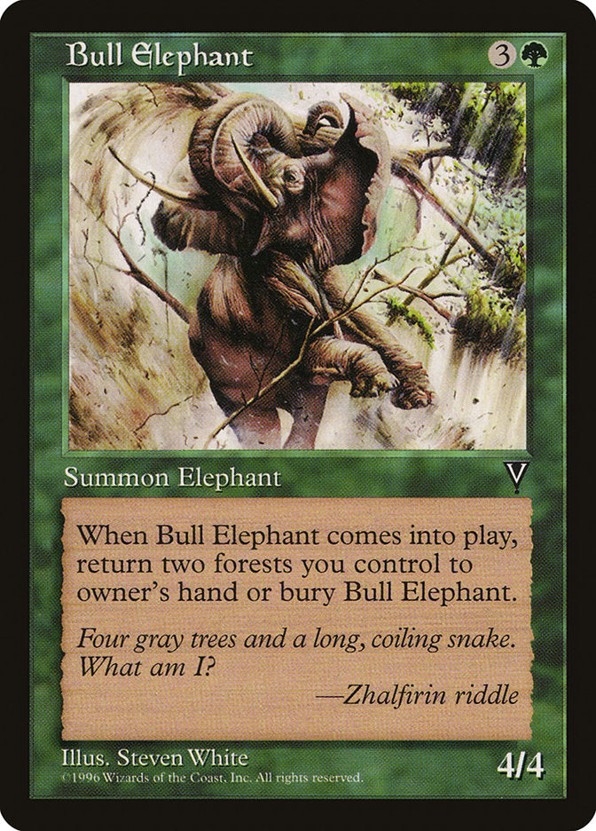 Bull Elephant [Visions] | Magic Magpie