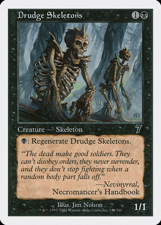 Drudge Skeletons [Seventh Edition] | Magic Magpie