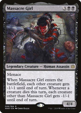 Massacre Girl [War of the Spark] | Magic Magpie