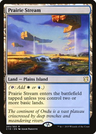 Prairie Stream [Commander 2019] | Magic Magpie