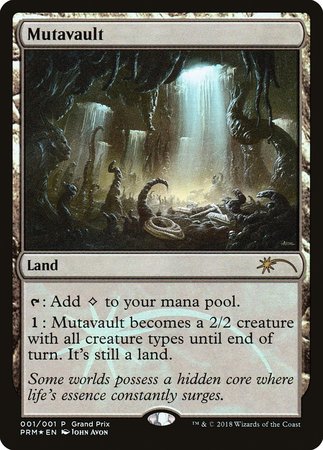 Mutavault [Grand Prix Promos] | Magic Magpie