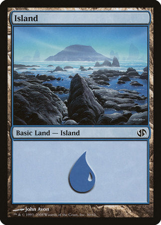 Island (30) [Duel Decks: Jace vs. Chandra] | Magic Magpie