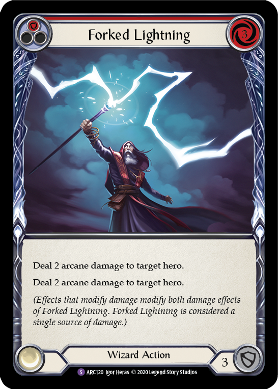 Forked Lightning [U-ARC120] Unlimited Normal | Magic Magpie