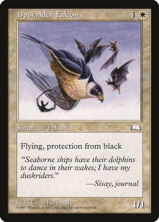 Duskrider Falcon [Weatherlight] | Magic Magpie