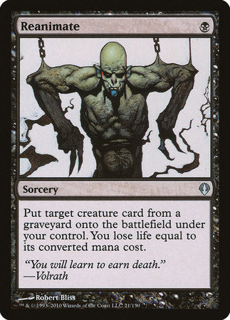 Reanimate [Archenemy] | Magic Magpie