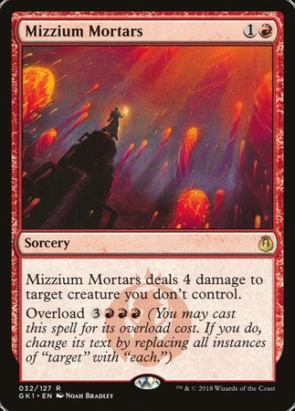 Mizzium Mortars [GRN Guild Kit] | Magic Magpie