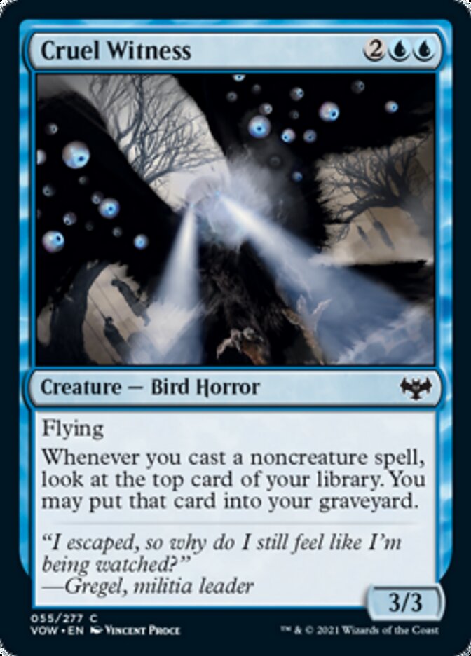 Cruel Witness [Innistrad: Crimson Vow] | Magic Magpie