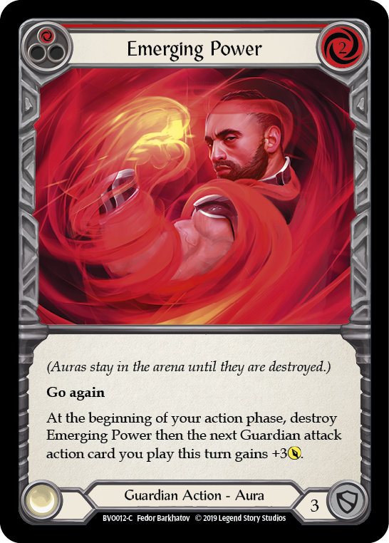 Emerging Power (Red) [BVO012-C] 1st Edition Normal | Magic Magpie