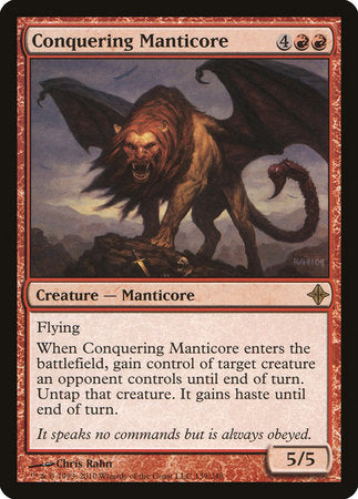 Conquering Manticore [Rise of the Eldrazi] | Magic Magpie