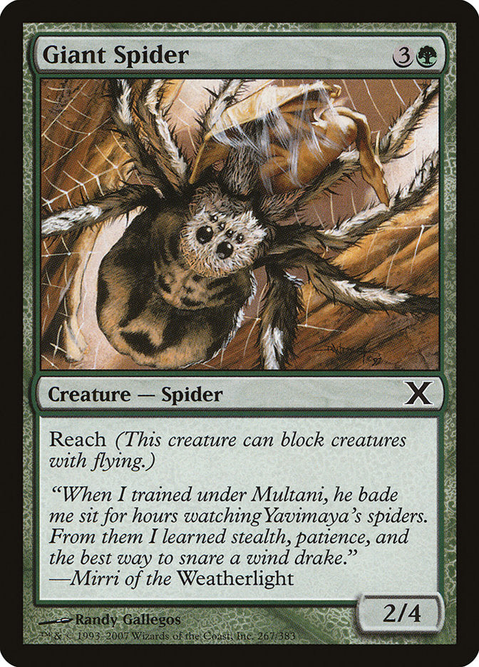 Giant Spider [Tenth Edition] | Magic Magpie