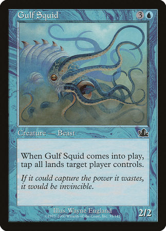 Gulf Squid [Prophecy] | Magic Magpie