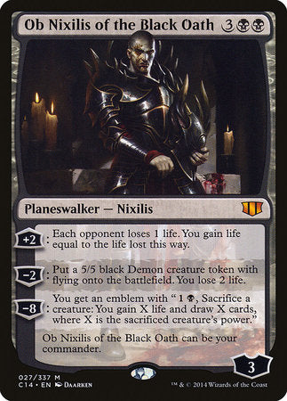 Ob Nixilis of the Black Oath [Commander 2014] | Magic Magpie