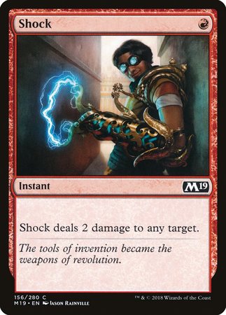 Shock [Core Set 2019] | Magic Magpie