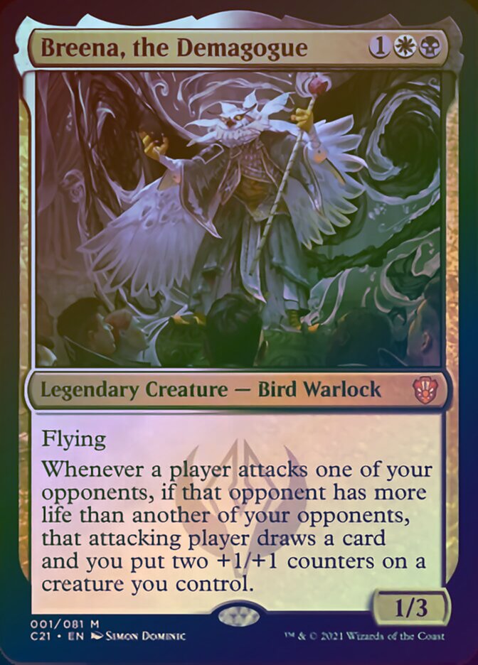 Breena, the Demagogue (Display Commander) [Commander 2021] | Magic Magpie