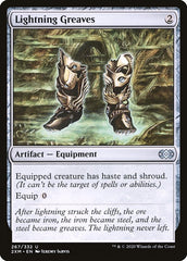 Lightning Greaves [Double Masters] | Magic Magpie