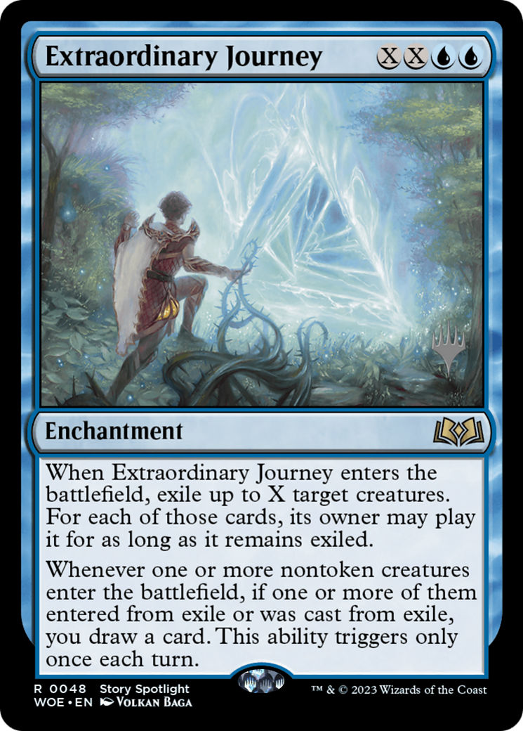 Extraordinary Journey (Promo Pack) [Wilds of Eldraine Promos] | Magic Magpie