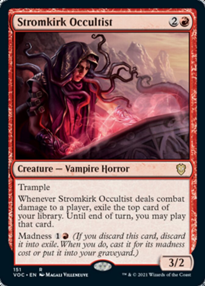 Stromkirk Occultist [Innistrad: Crimson Vow Commander] | Magic Magpie