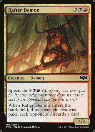 Rafter Demon [Ravnica Allegiance] | Magic Magpie