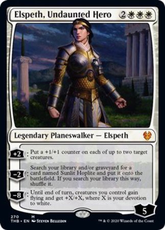 Elspeth, Undaunted Hero [Theros Beyond Death] | Magic Magpie