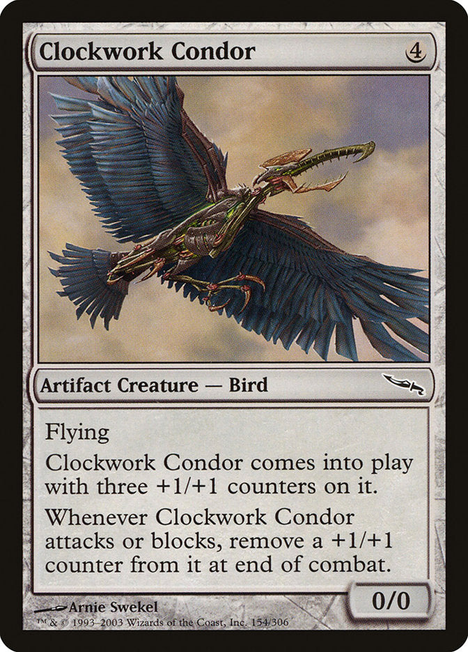 Clockwork Condor [Mirrodin] | Magic Magpie