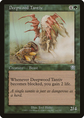 Deepwood Tantiv [Mercadian Masques] | Magic Magpie