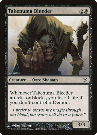 Takenuma Bleeder [Betrayers of Kamigawa] | Magic Magpie