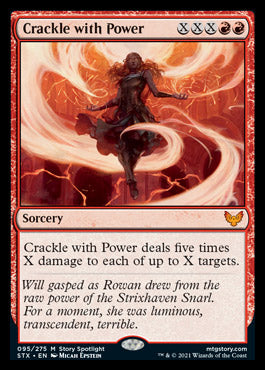 Crackle with Power [Strixhaven: School of Mages] | Magic Magpie