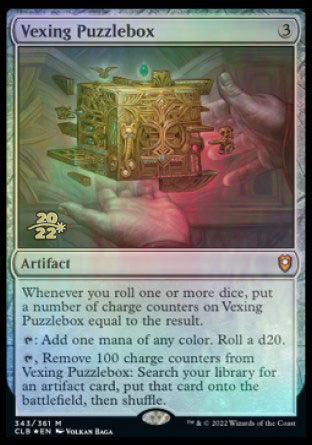 Vexing Puzzlebox [Commander Legends: Battle for Baldur's Gate Prerelease Promos] | Magic Magpie