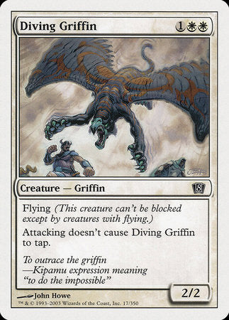 Diving Griffin [Eighth Edition] | Magic Magpie