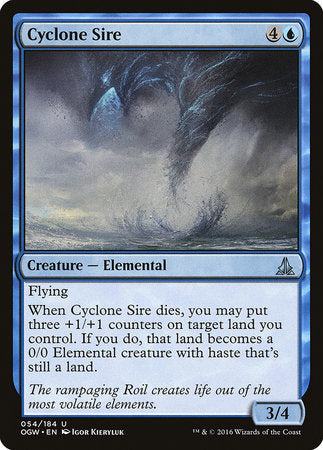 Cyclone Sire [Oath of the Gatewatch] | Magic Magpie