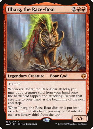 Ilharg, the Raze-Boar [War of the Spark] | Magic Magpie