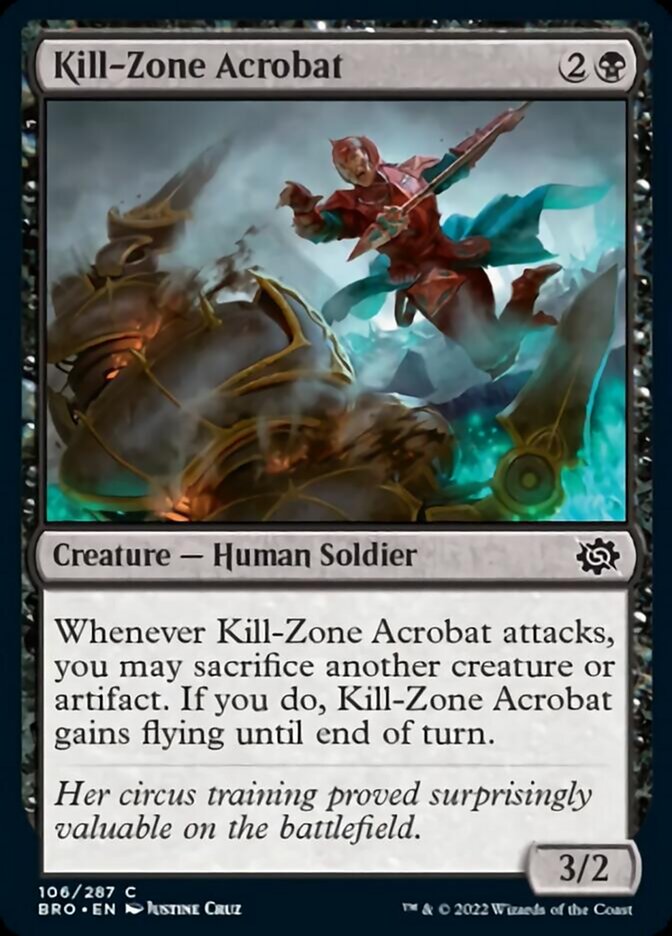 Kill-Zone Acrobat [The Brothers' War] | Magic Magpie