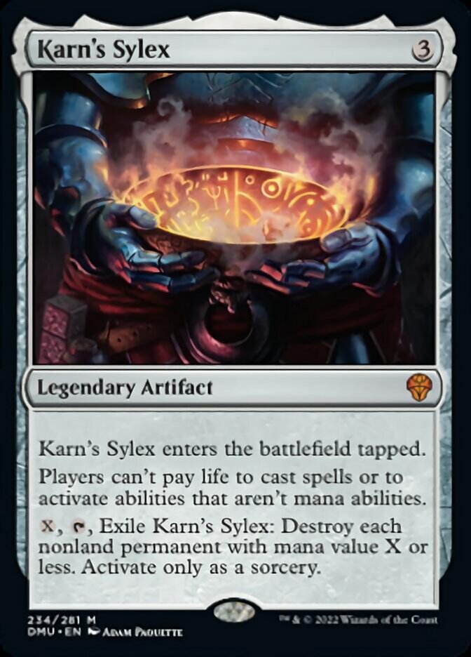 Karn's Sylex [Dominaria United] | Magic Magpie