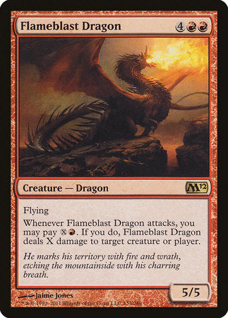 Flameblast Dragon [Magic 2012] | Magic Magpie