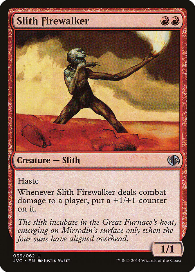 Slith Firewalker [Duel Decks Anthology] | Magic Magpie