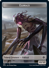 Eldrazi // Soldier Double-Sided Token [Starter Commander Decks] | Magic Magpie