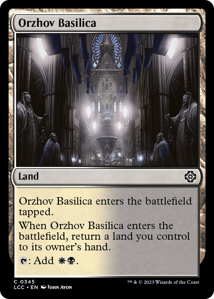 Orzhov Basilica [The Lost Caverns of Ixalan Commander] | Magic Magpie