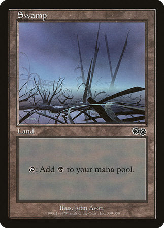 Swamp (339) [Urza's Saga] | Magic Magpie